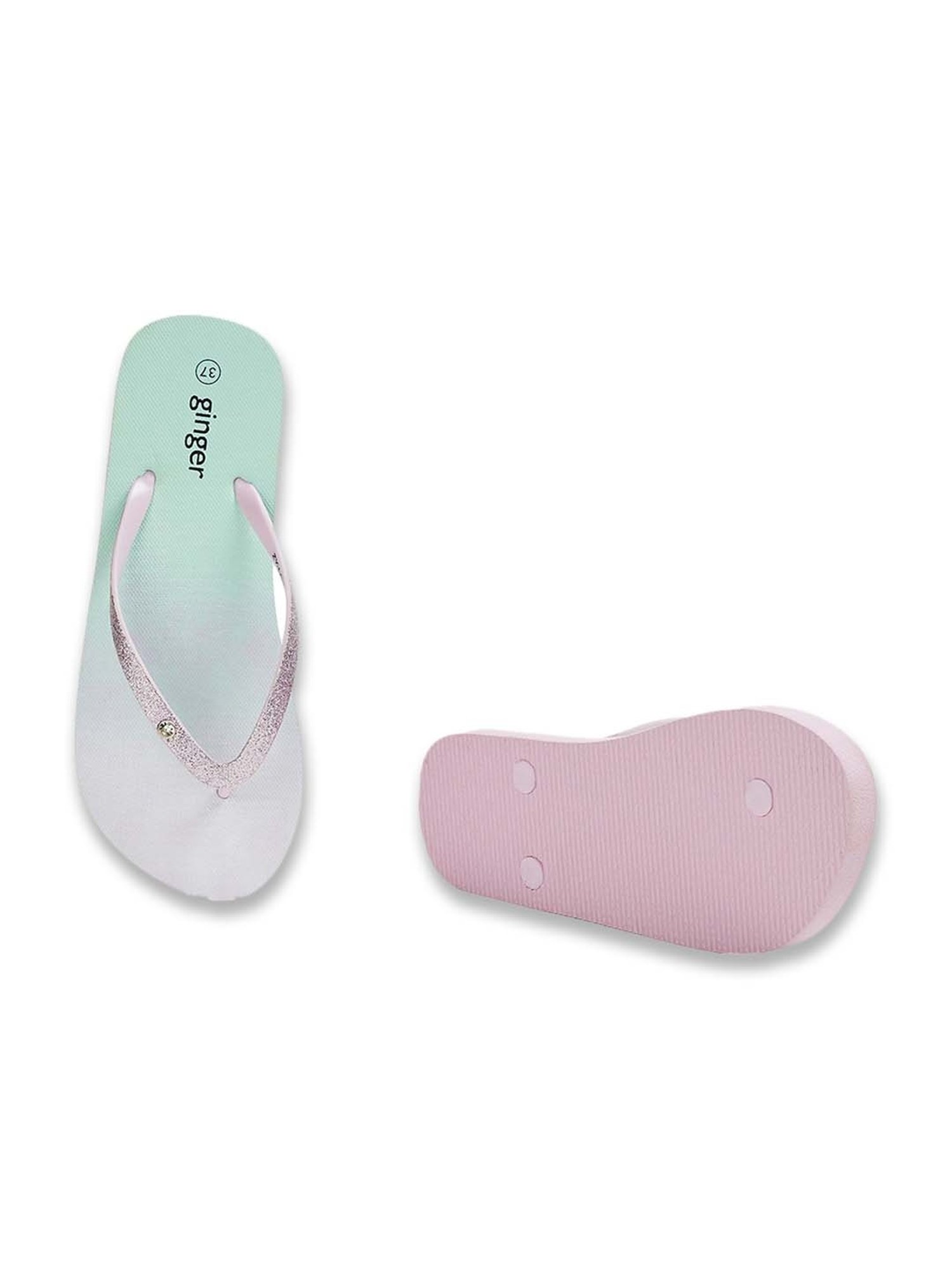 Ginger by Lifestyle Women's Lilac Flip Flops