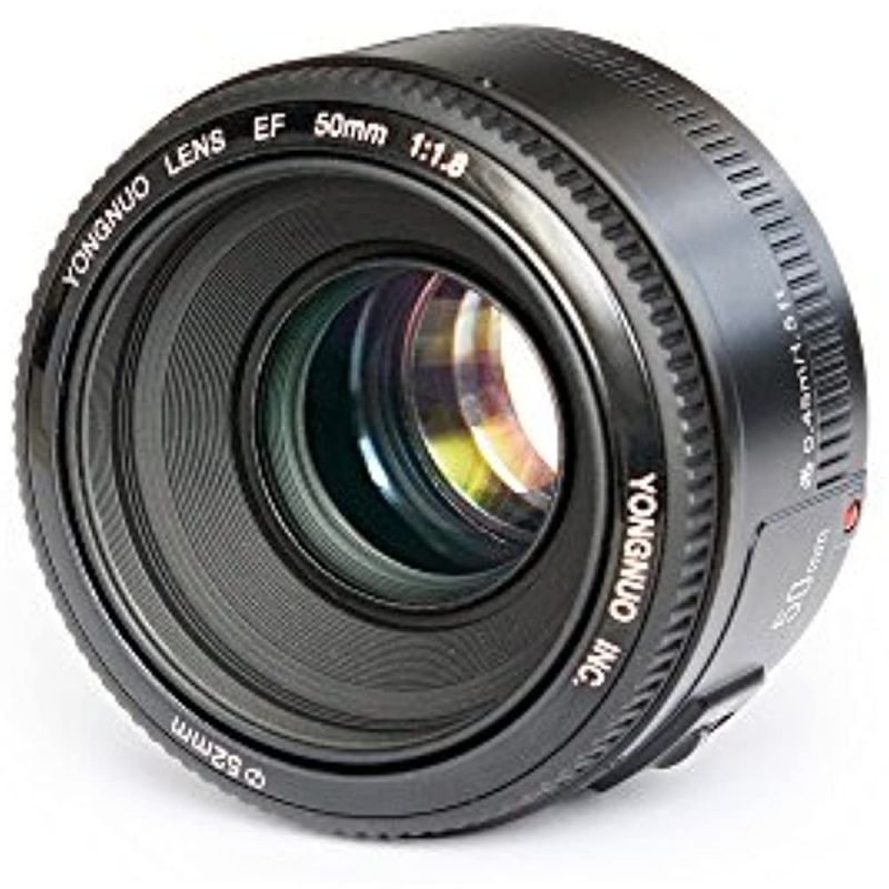 YONGNUO YN50mm F1.8 Lens Large Aperture Auto Focus Lens For Canon EF Mount EOS Cameras