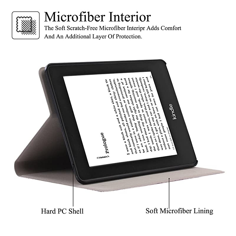 Kindle Paperwhite Case The Thinnest and Lightest PU Leather Case with Auto WakeSleep Feature Smart Cover for  Kindle Paperwhite Fits All 2012 2013 2015 Versions Paris