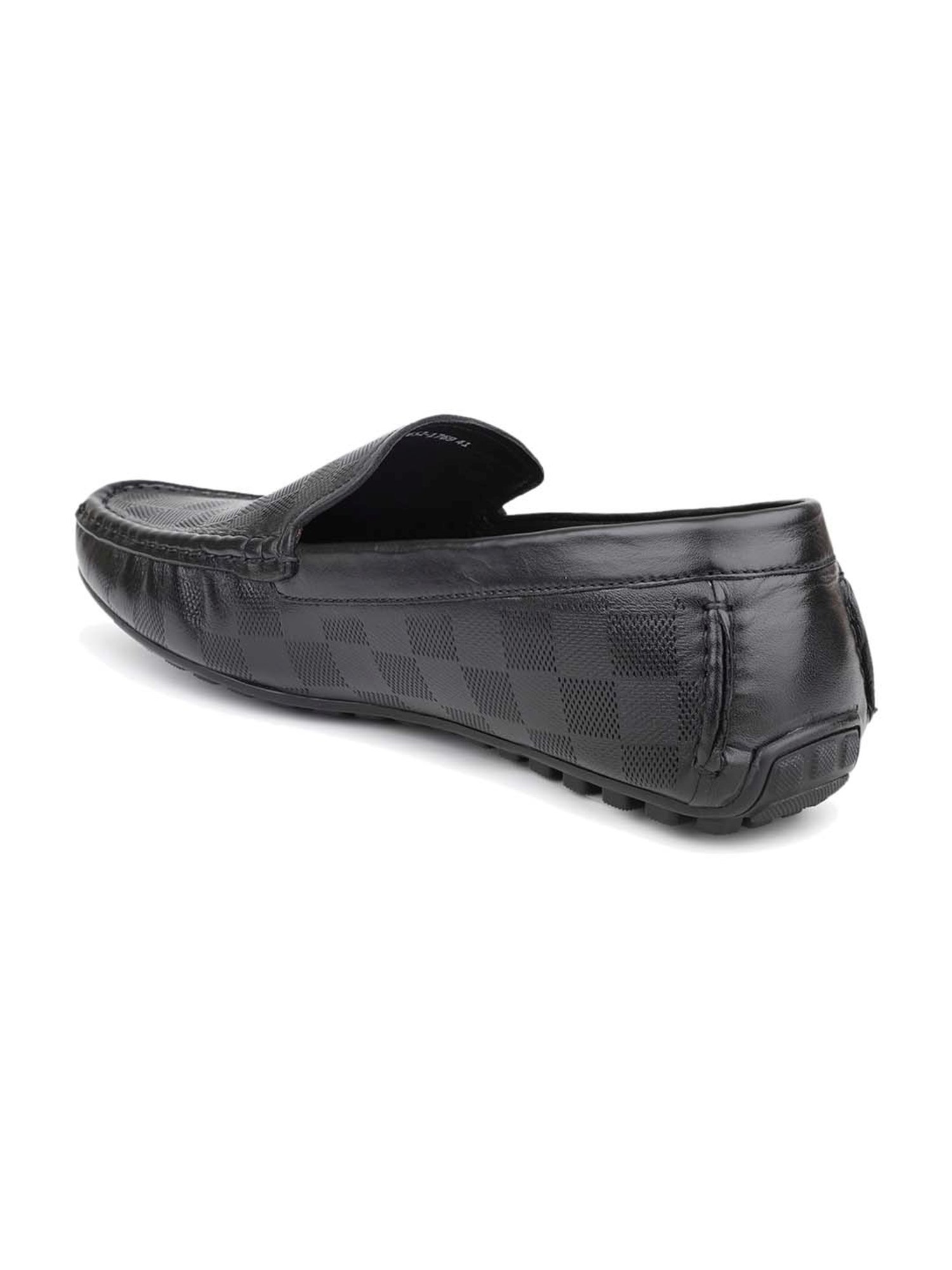 Atesber Men's Black Casual Loafers