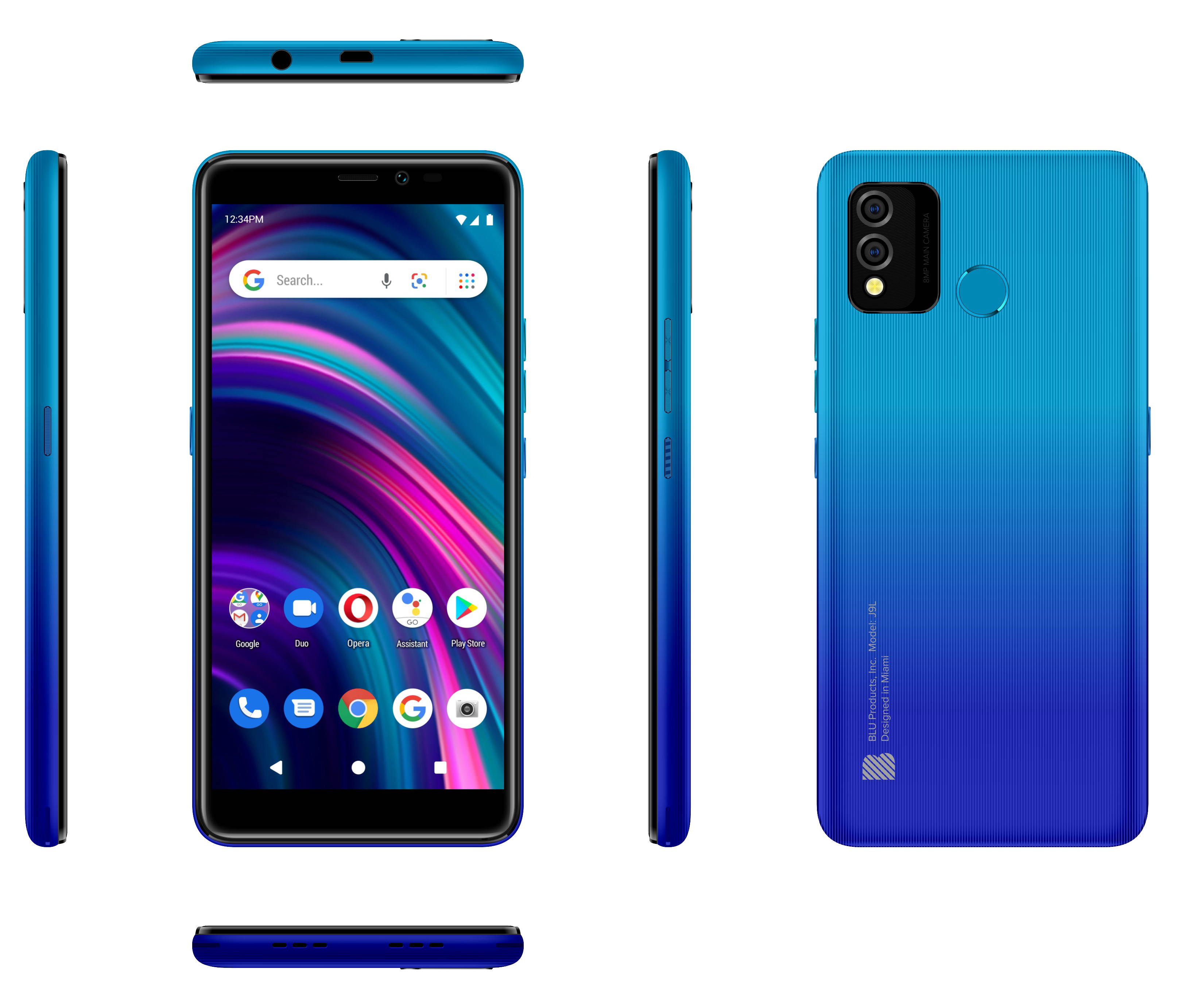 BLU J9L J0090WW 32GB Dual Sim GSM Unlocked Android Smartphone