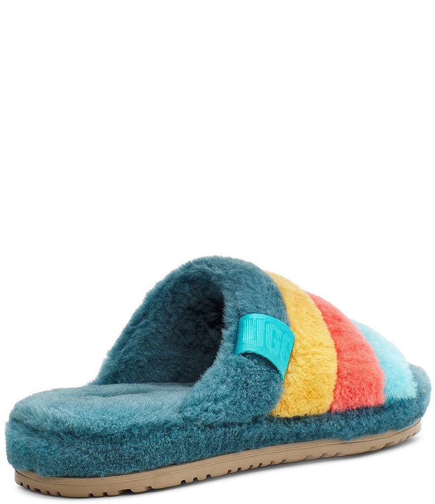 UGG&reg; Men's Scuff Logo Suede Slippers