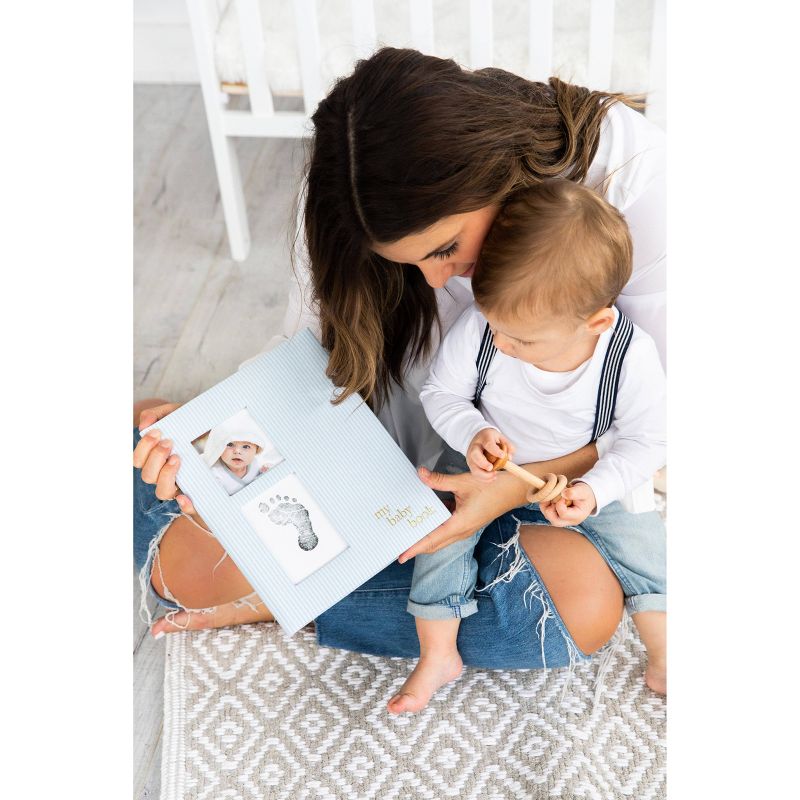 Burt's Bee's Baby Extra Absorbent Organic 3-Pack Ello Elephants Burp Cloth