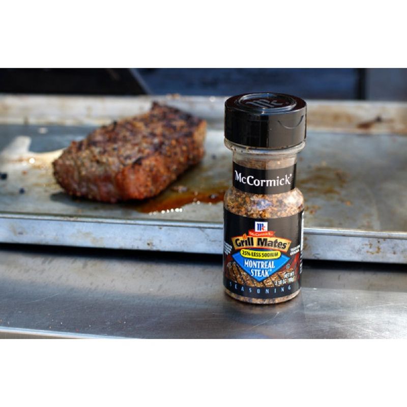 McCormick Grill Mates Less Sodium Montreal Steak - 3.18oz