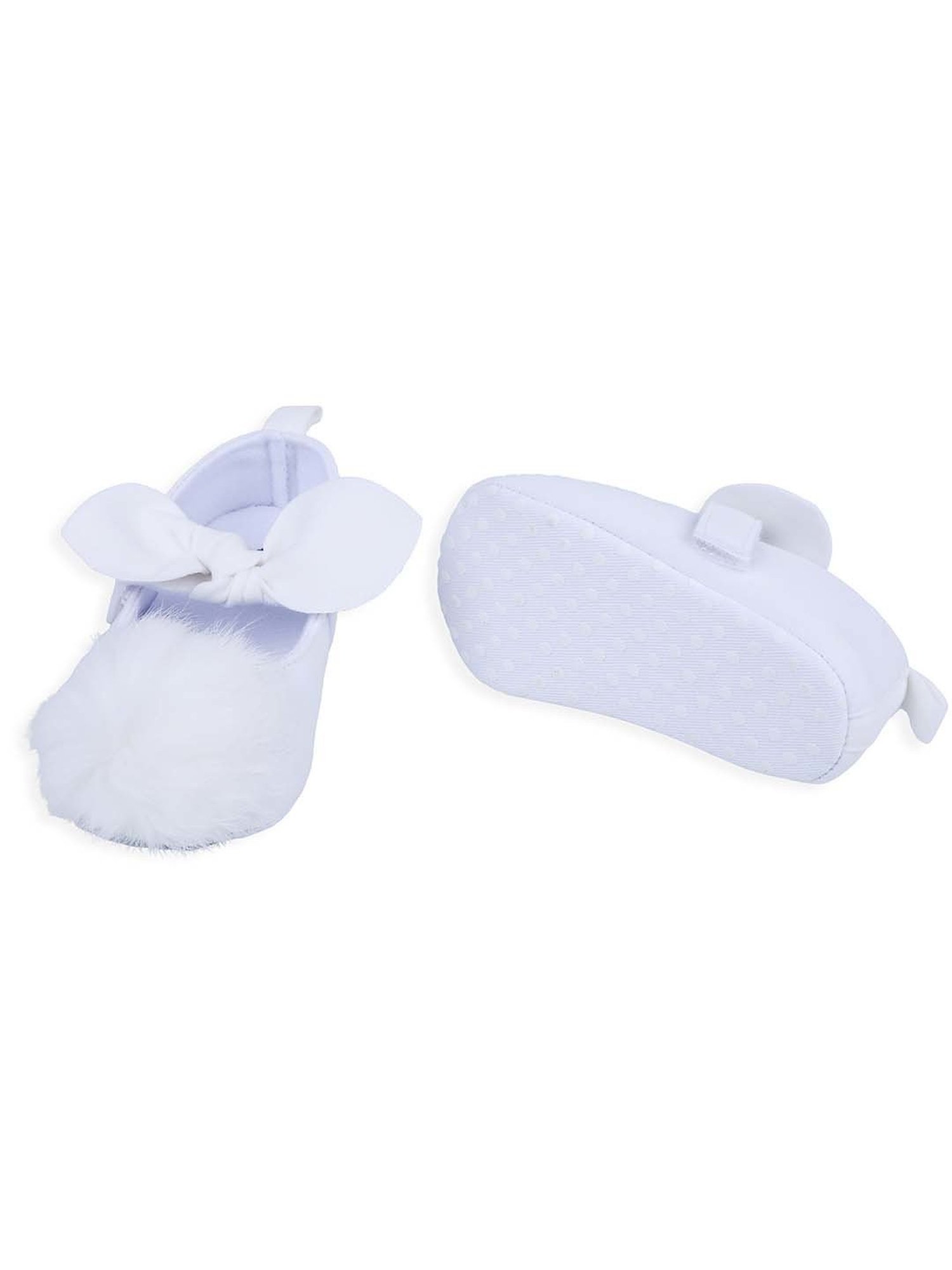 Baby Moo Kids White Mary Jane Shoes