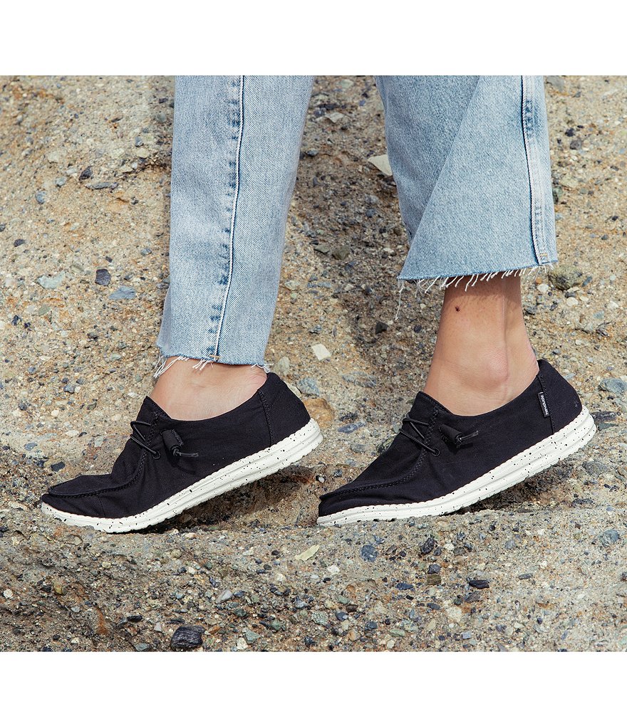 Hey Dude Women's Wendy Canvas Washable Slip-Ons