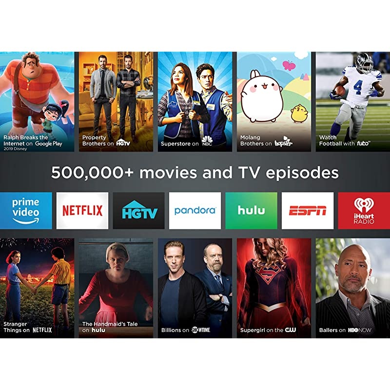 Premiere | HD4KHDR Streaming Media Player Simple Remote and Premium HDMI Cable