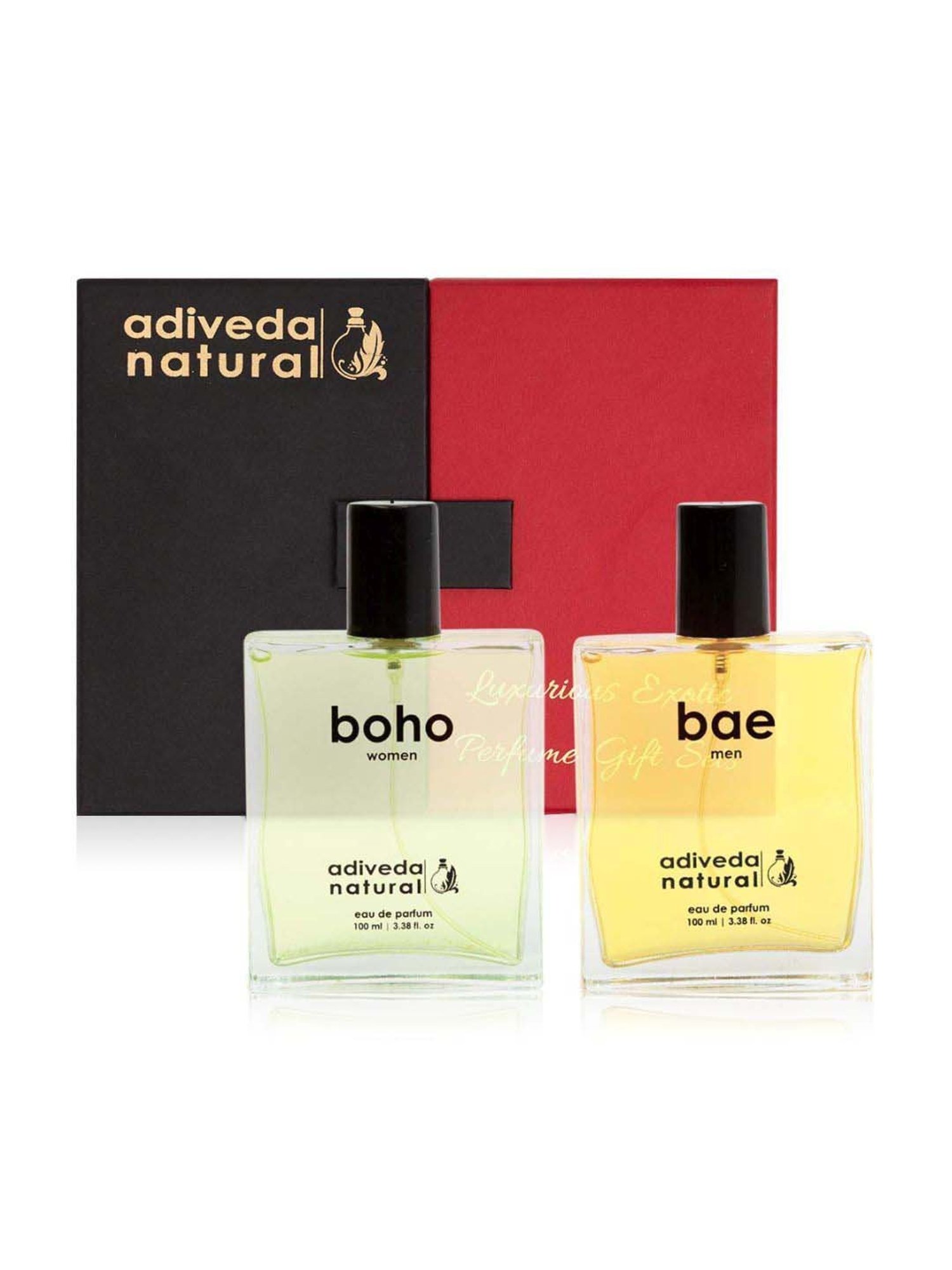 Adiveda Natural Bae and Boho Perfume Gift Set