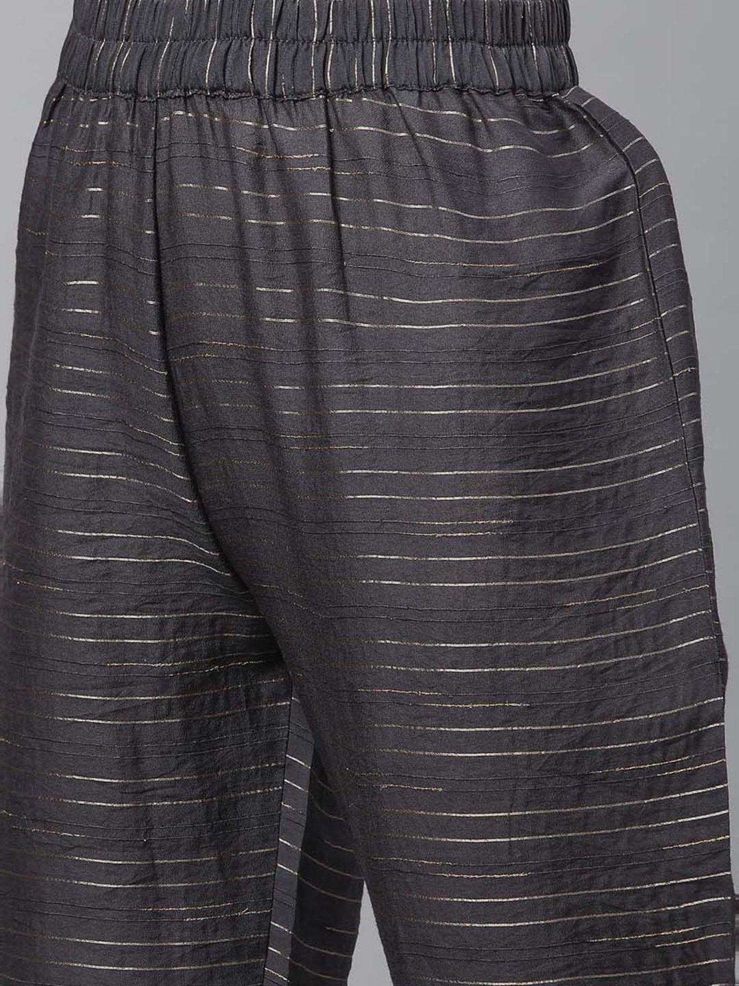 Aurelia Women Pink Printed Viscose Kurta Set with Trouser