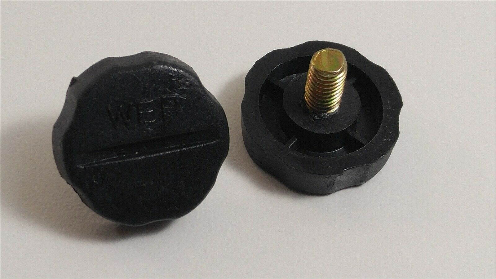 Lot of 10 Packs Workman KN-6P Plastic OEM 6mm CB Radio Bracket Knob (2 per Pack)