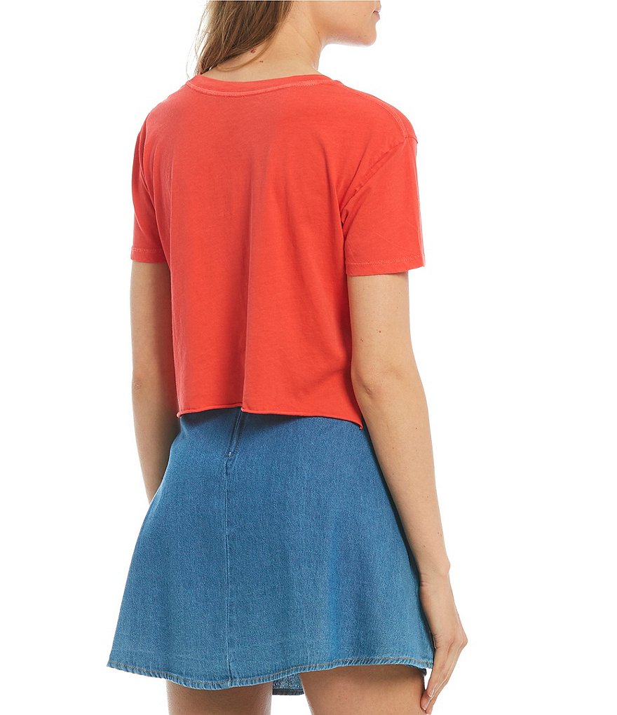 Billabong Hot Summer Cropped Graphic Tee