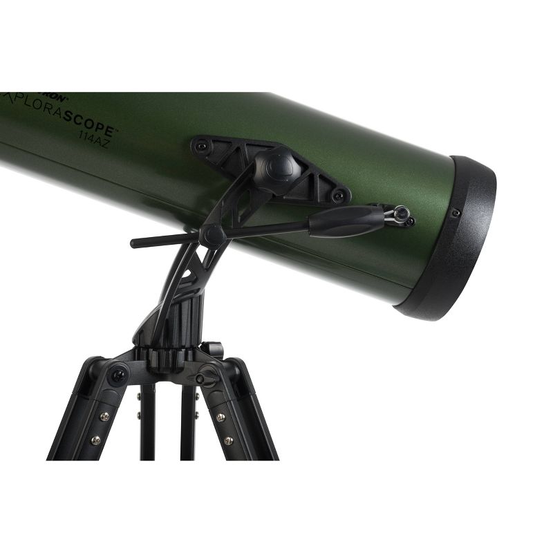 Celestron ExploraScope 114AZ Telescope with Basic Smartphone Adapter