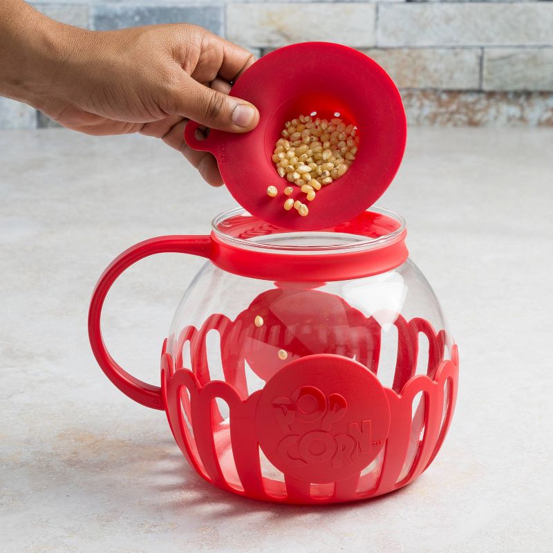 Ecolution Kit Extras 3qt Caged Popcorn Popper - Red