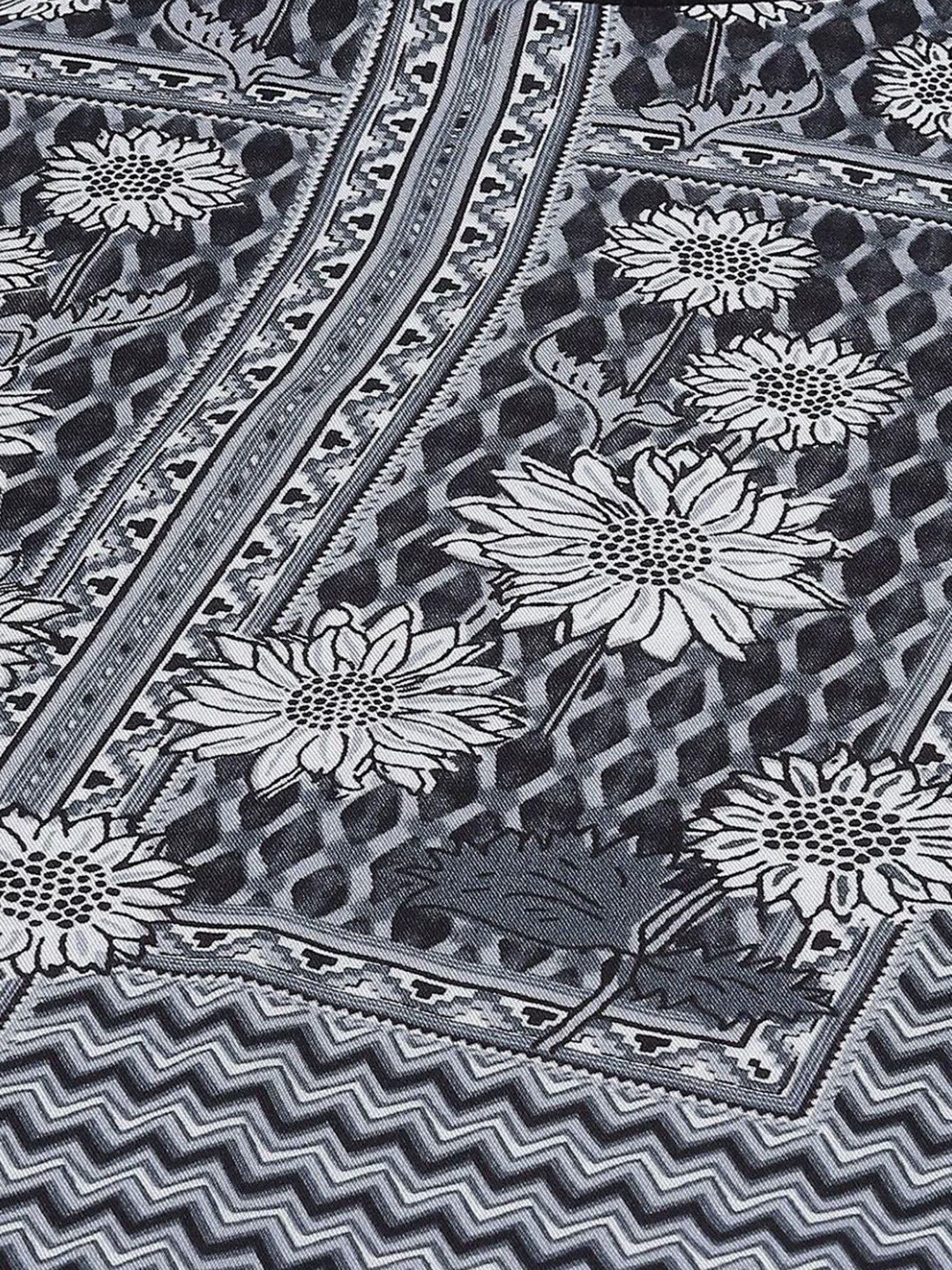 Rangriti Black Printed Top