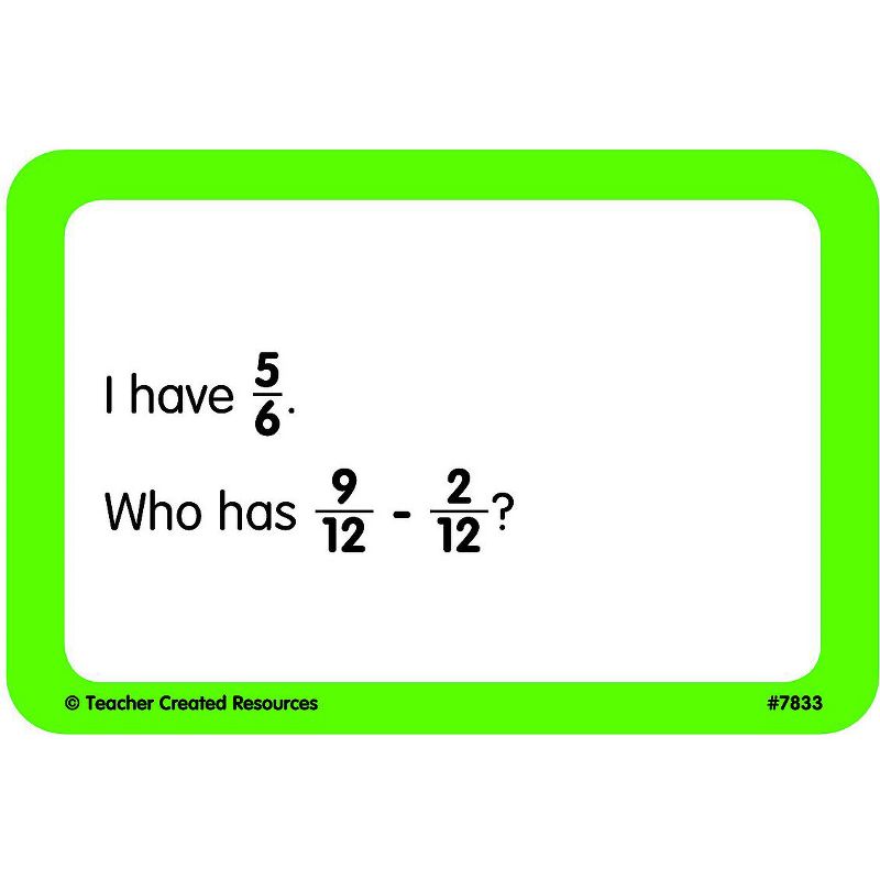 Teacher Created Resources I Have, Who Has Math Game - Grade 4-5