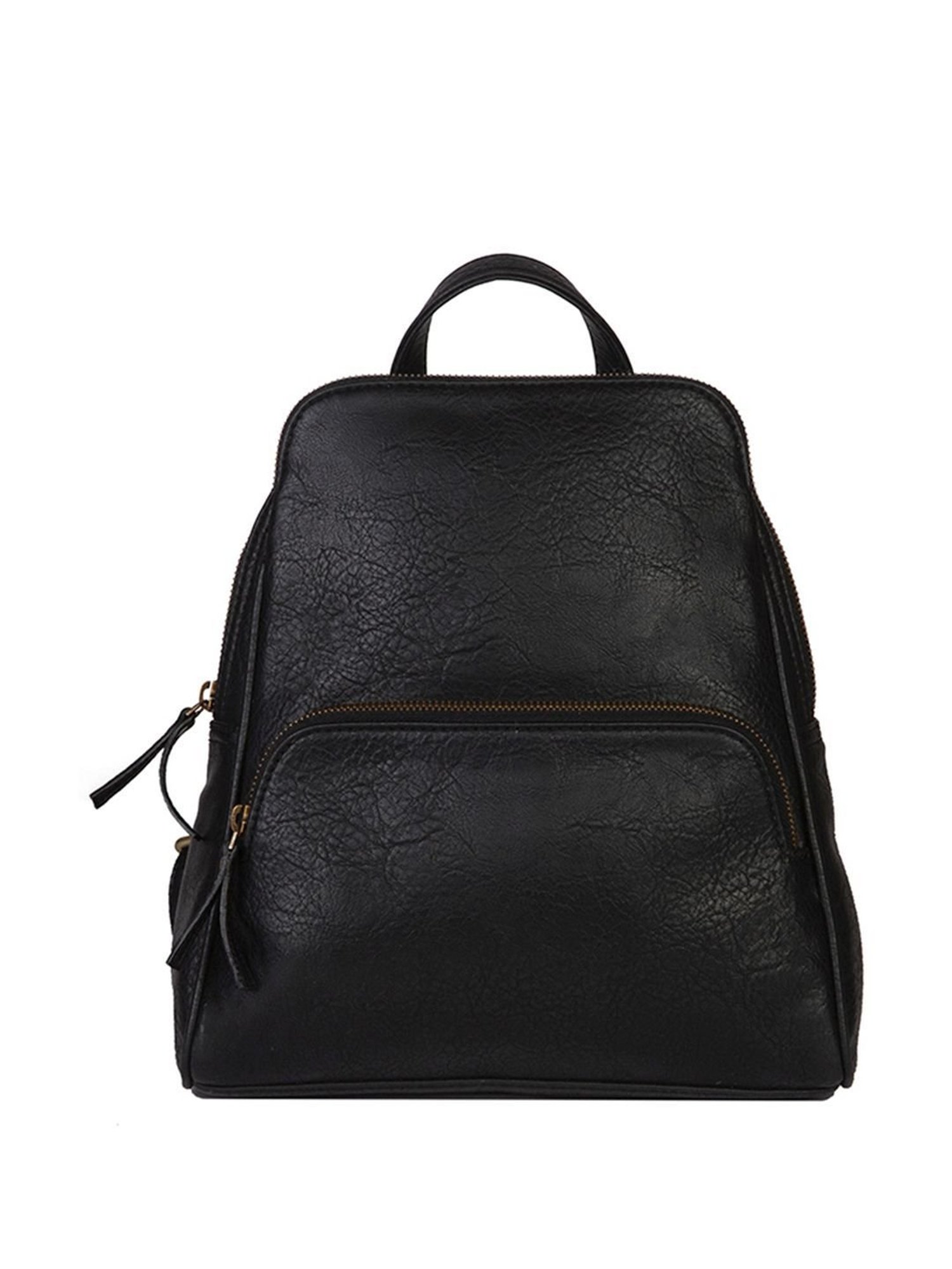Mona B Black Small Backpack