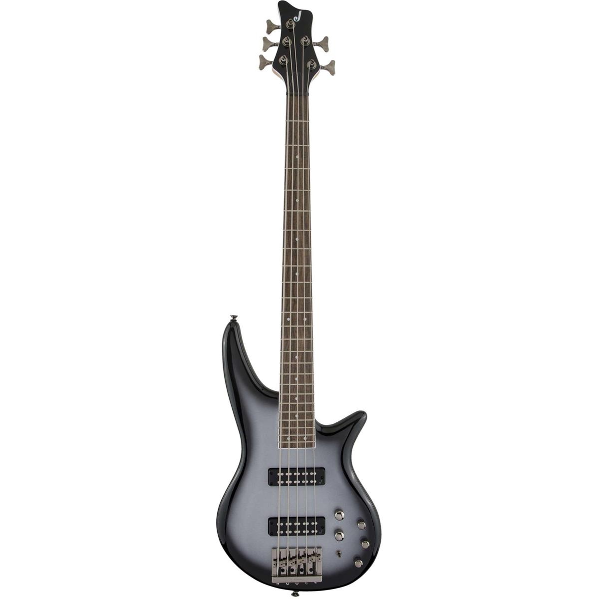 Jackson JS Series Spectra Bass JS3V Electric Guitar, 24 Frets, Silverburst