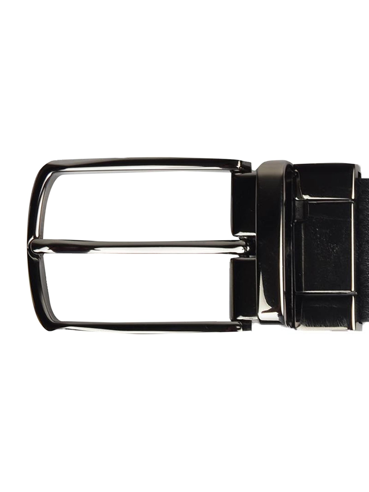 BULCHEE Tan & Black Leather Reversible Formal Belt for Men