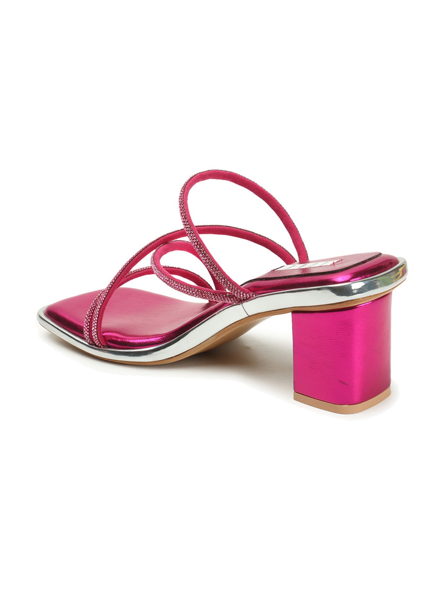 Elle Women's Pink Casual Sandals