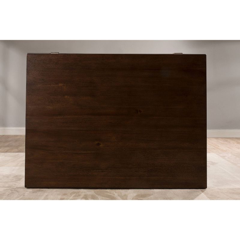 Garden Park Dining Table Gray/Dark Espresso (Wirebrush) - Hillsdale Furniture