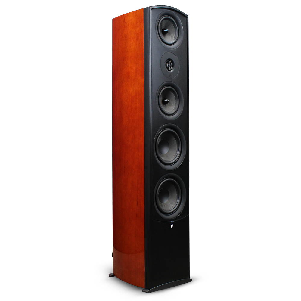 Aperion Audio Verus III Grand Tower Speaker (Gloss Cherry)