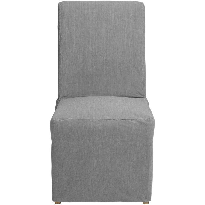 55 Downing Street Naomi Petyon Slate Armless Dining Chair