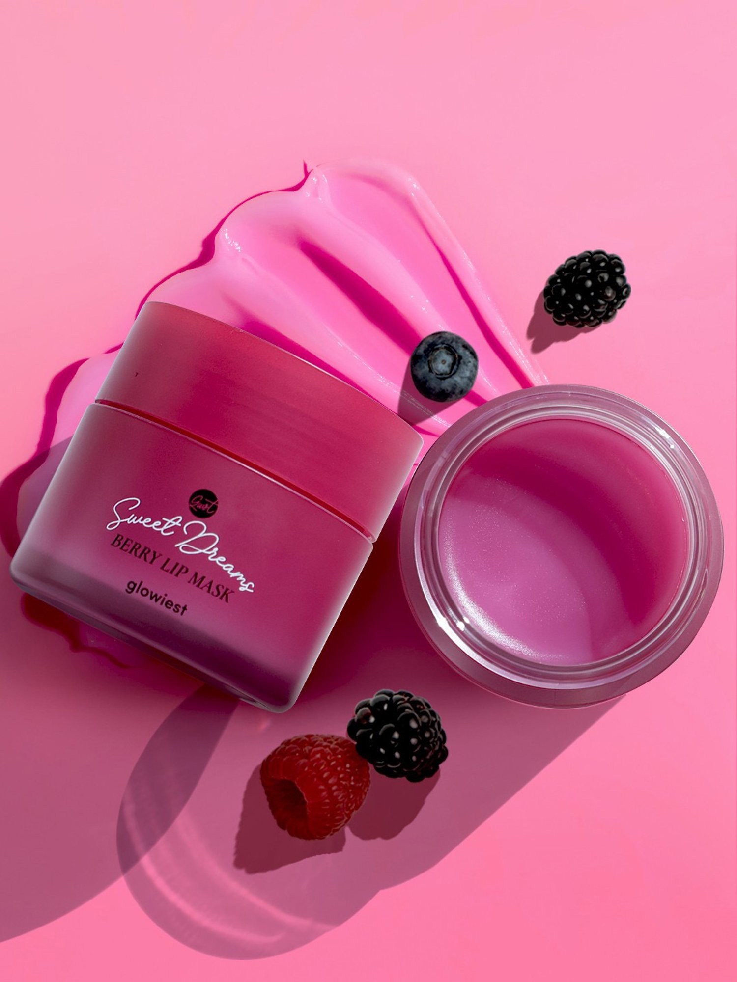 Glowiest Sweet Dreams Berry Lip Mask - 20 gm