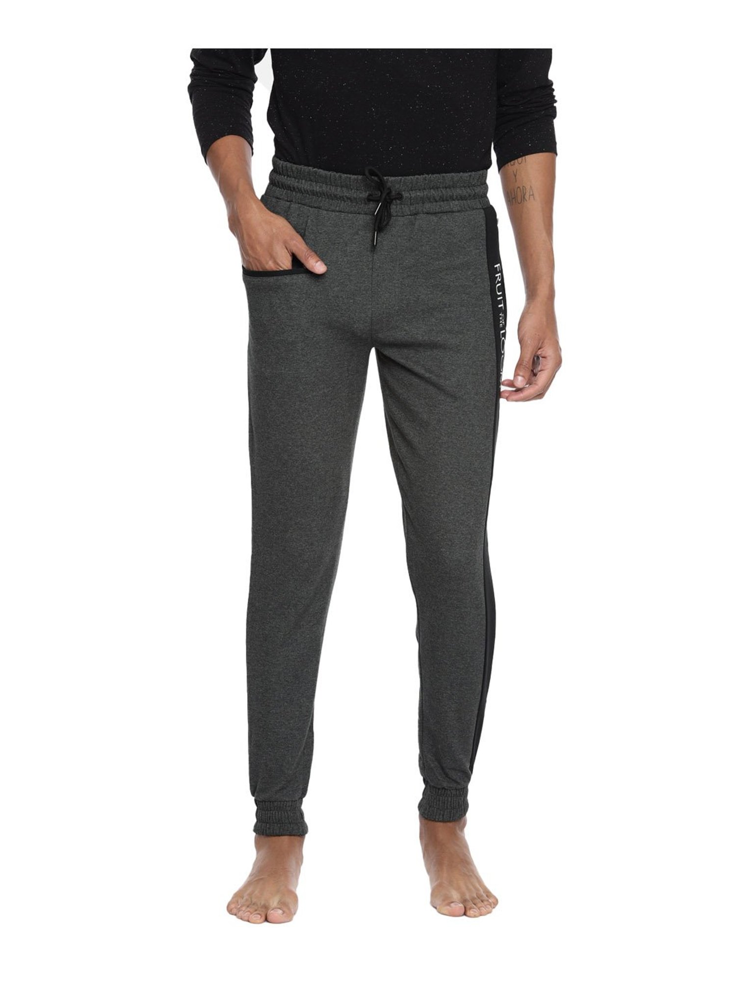 Fruit of the loom Charcoal Melange Regular Fit Joggers