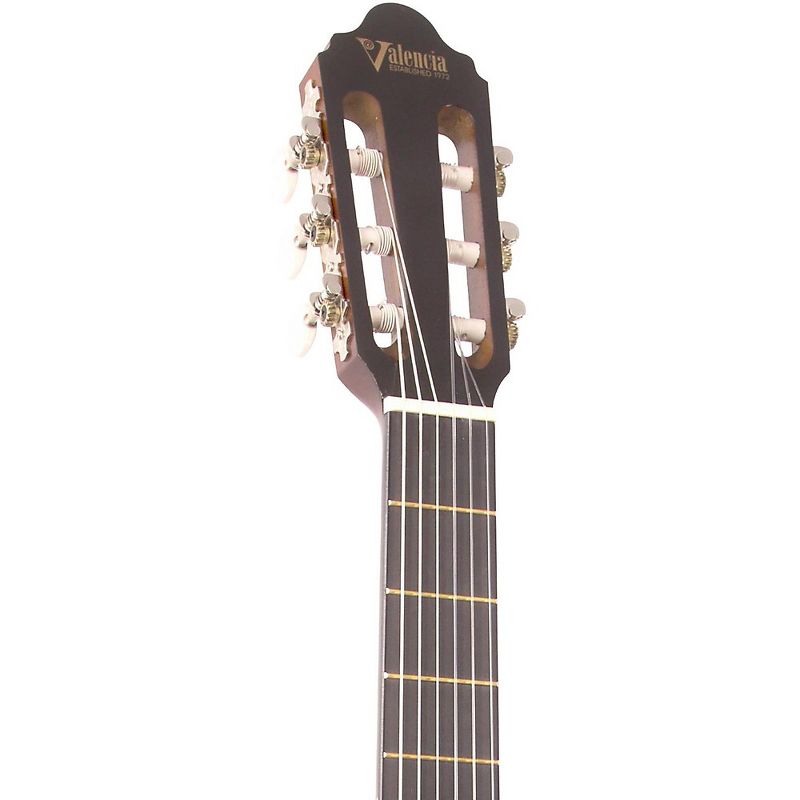 Valencia 200 Series Full Size Hybrid Classical Acoustic Guitar Natural