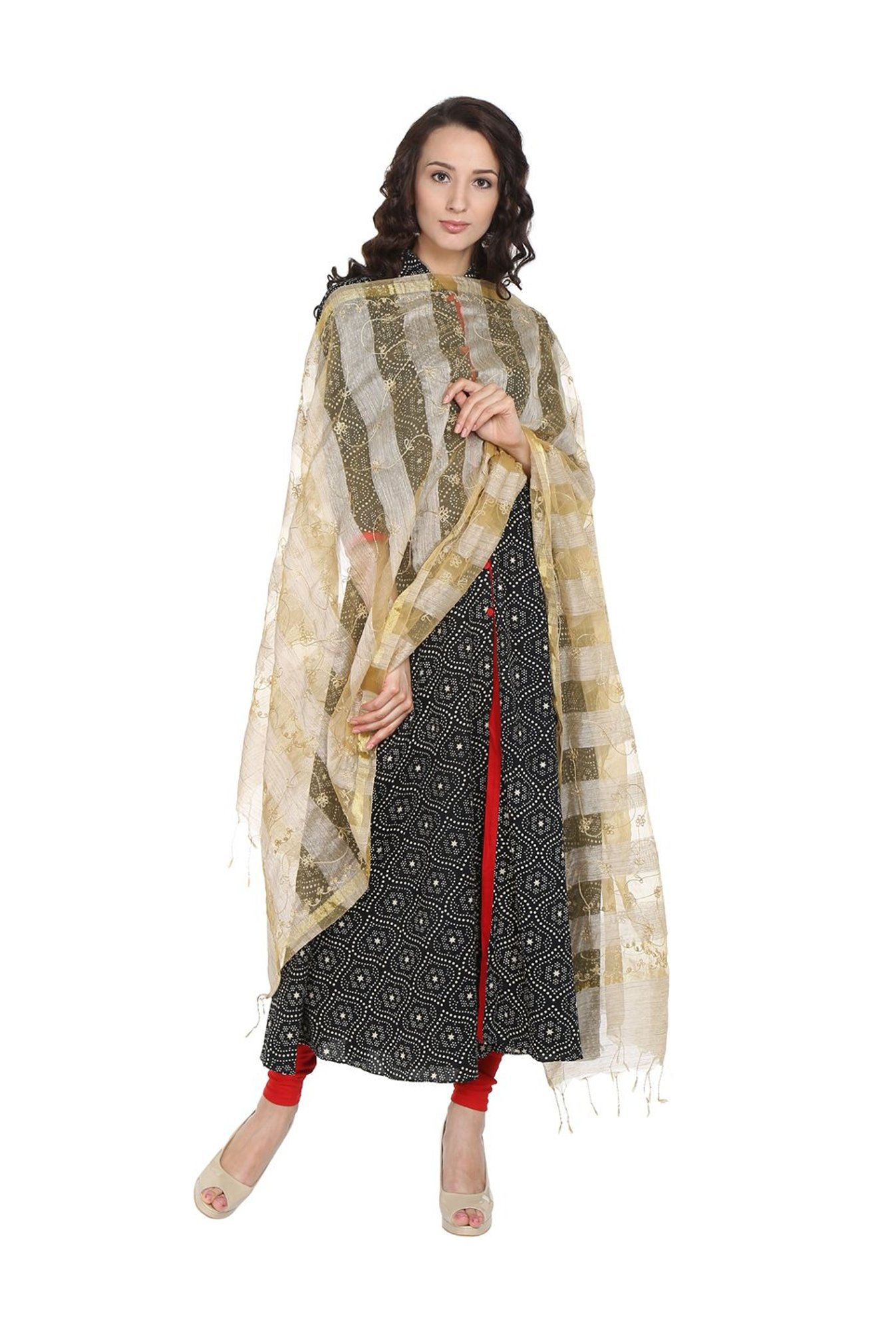 Dupatta Bazaar Beige Dupatta