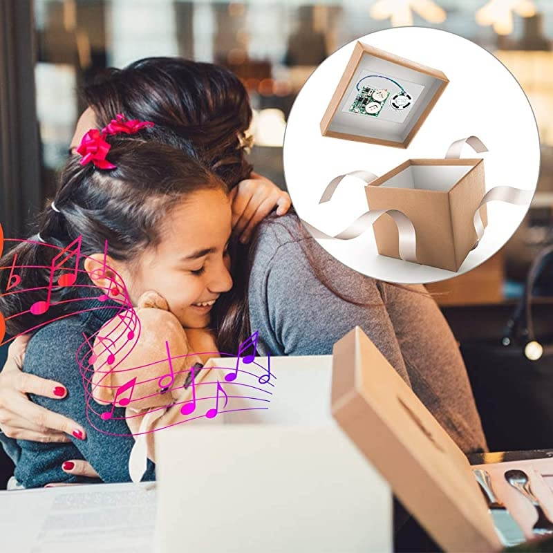 DIY Light Sensor Sound Module Micro USB Music Player for Talking Greeting Card Creative Gifts 8M Memory wSpeaker