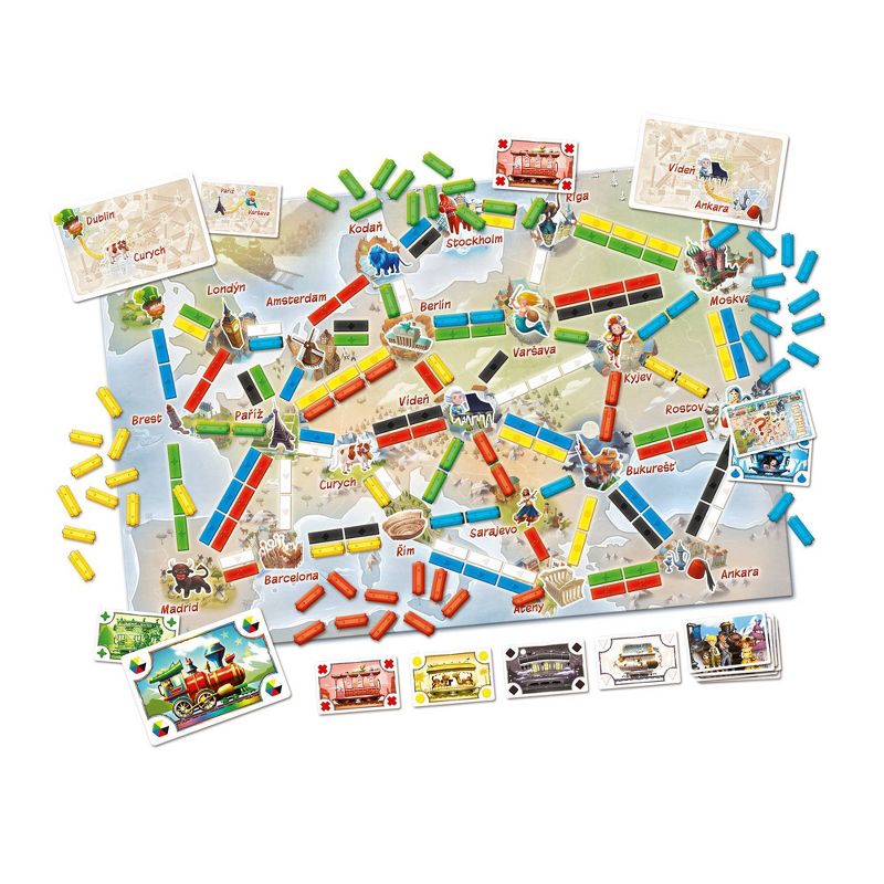 Ticket to Ride: Europe: First Journey Board Game
