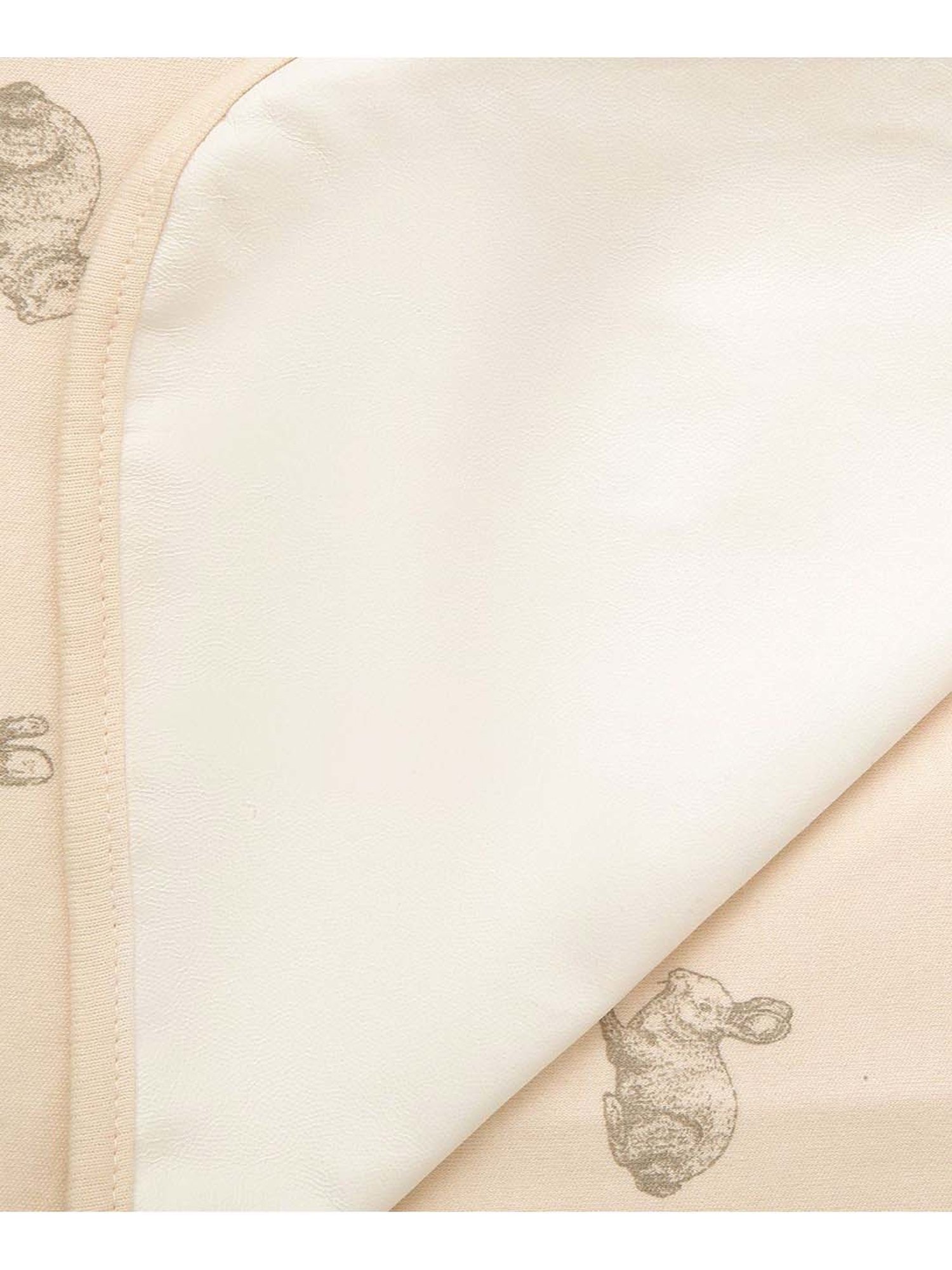 MiArcus Green Polyester 180 GSM Mattress Protectors (0-12 Month) - Set of 1