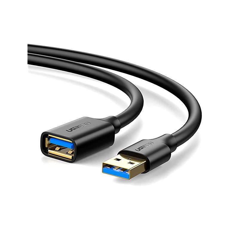 USB Extension Cable USB 30 Extender Type A Male to Female Data Transfer Cord 5Gbps for Playstation Xbox Oculus VR USB Flash Drive Card Reader Hard Drive Keyboard Printer Camera 6ft