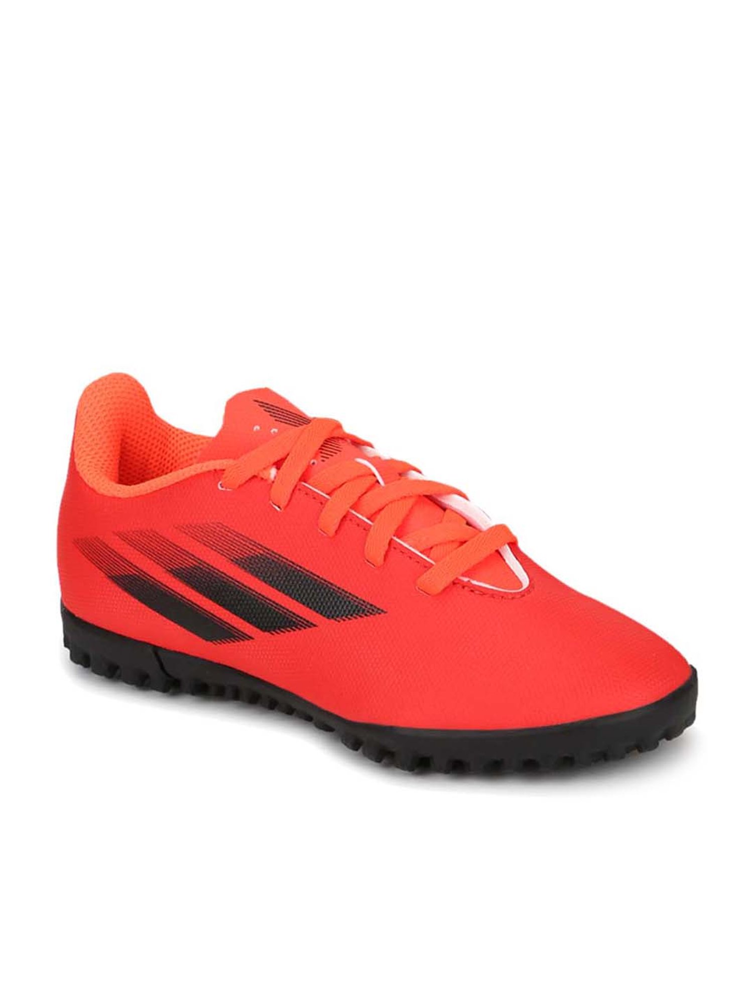 Adidas Kids X FLOW.4 TF J Red Football Shoes