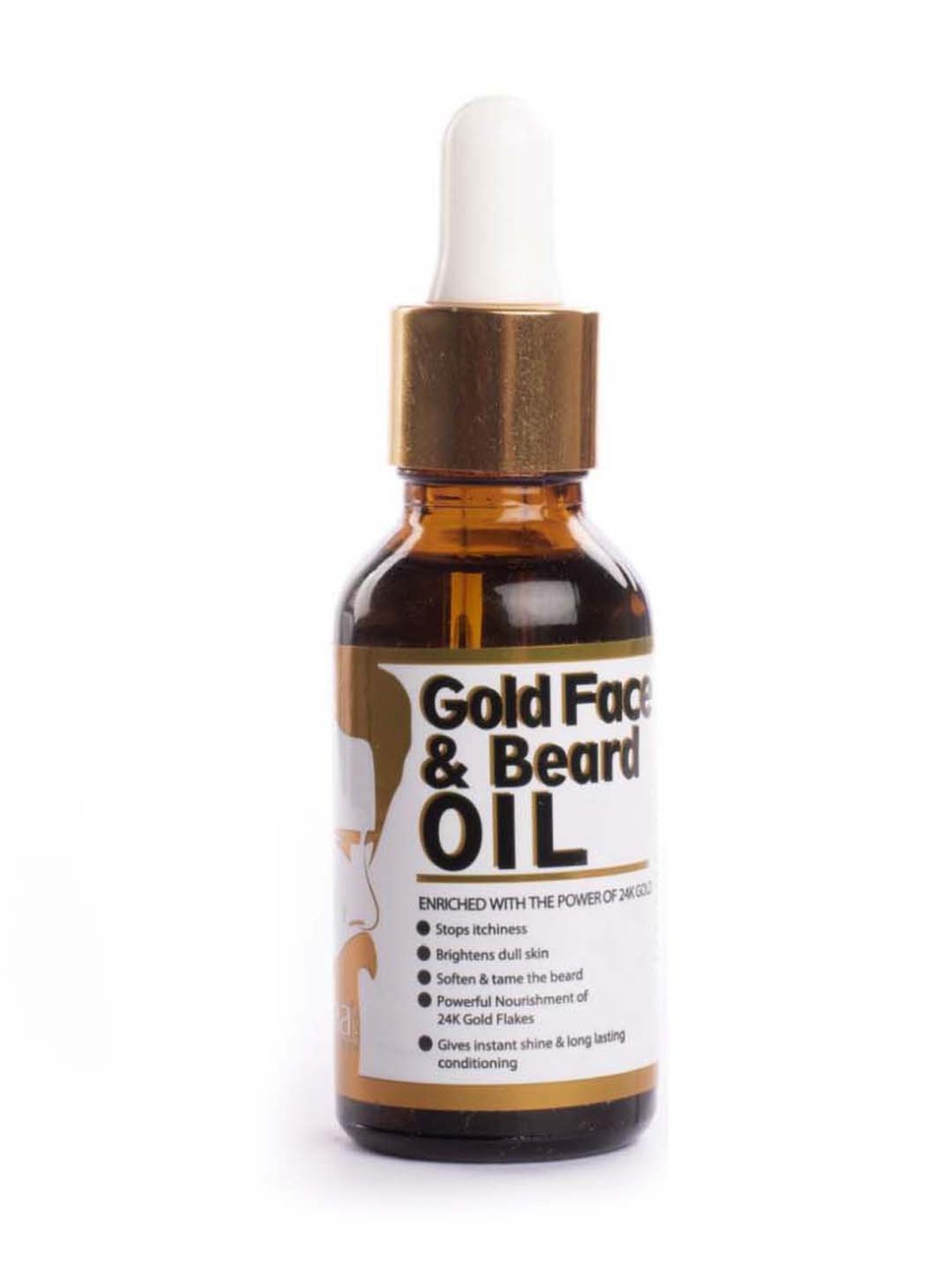 Qraa Men 24k Gold Face and Beard Oil - 30 ml