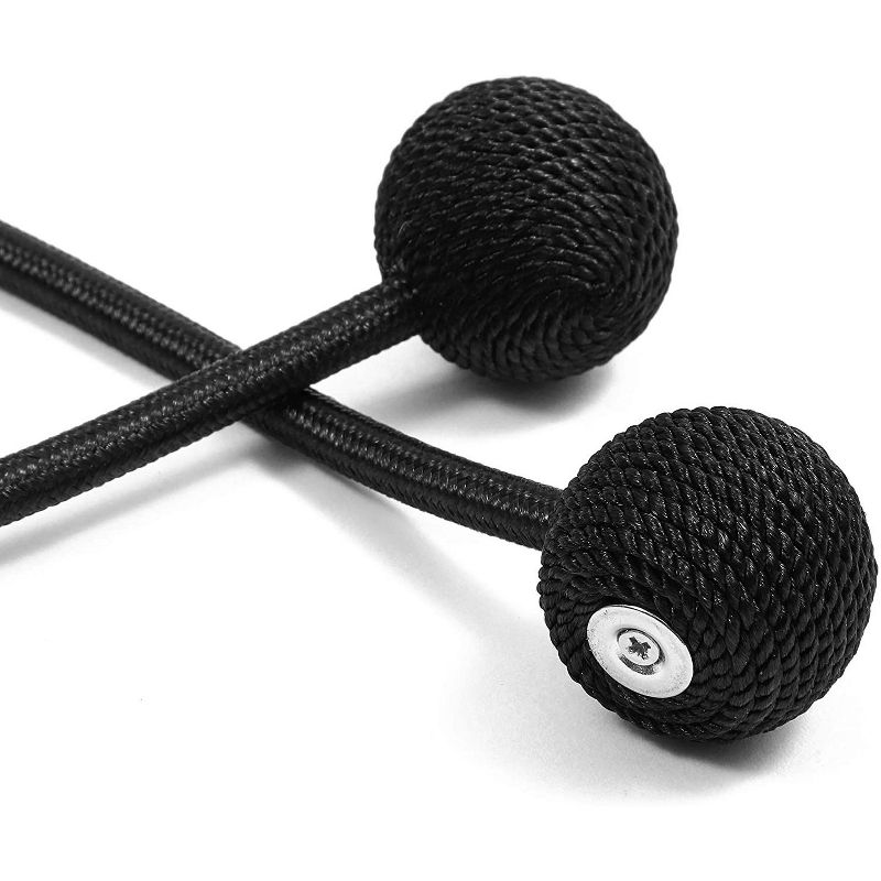 Loft by Umbra 36"-66" Soft Square Curtain Rod Set Oil Rubbed Bronze