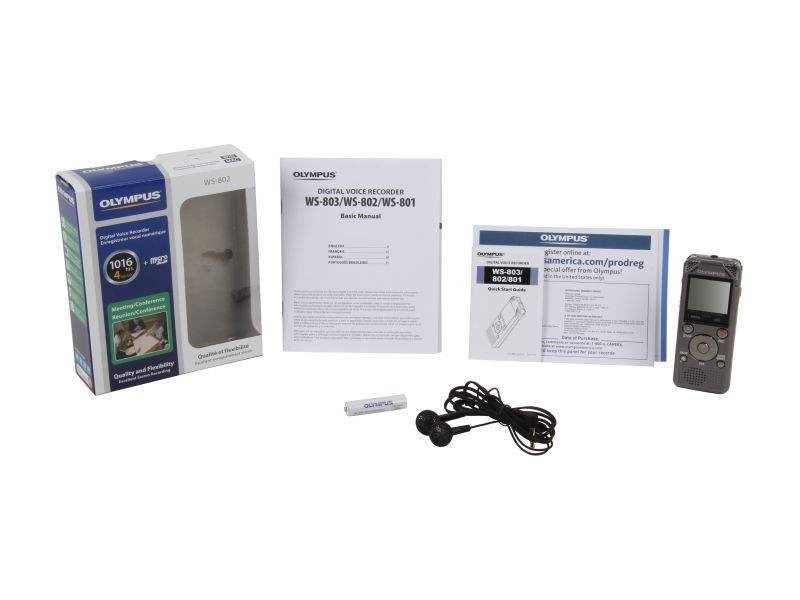 OLYMPUS WS-802 GMT Digital Voice Recorder