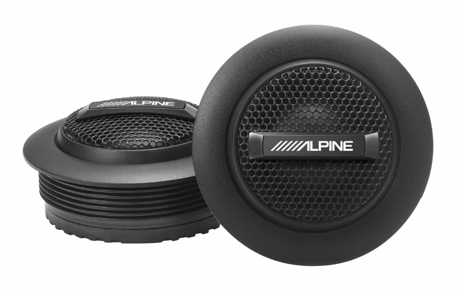 Pair   S-S10TW 240 Watt 1" Inch Silk Dome Car Audio Tweeters w/ Crossovers