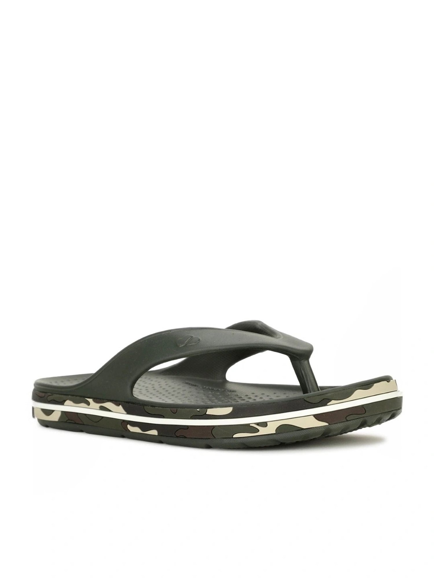 Floatz by Bata Men's TH 2.0 E 24 Olive Flip Flops