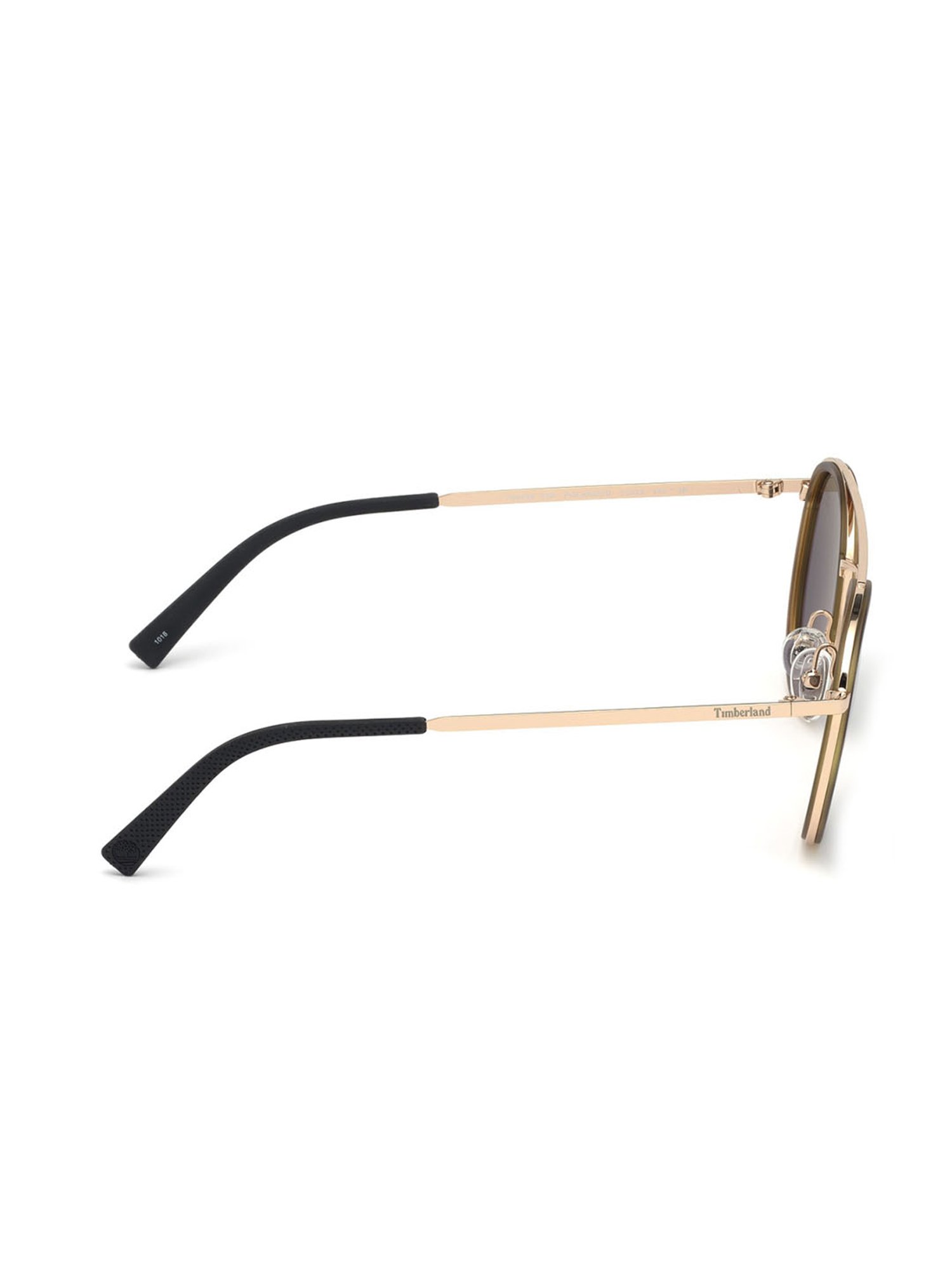 Timberland Green Round Unisex Sunglasses