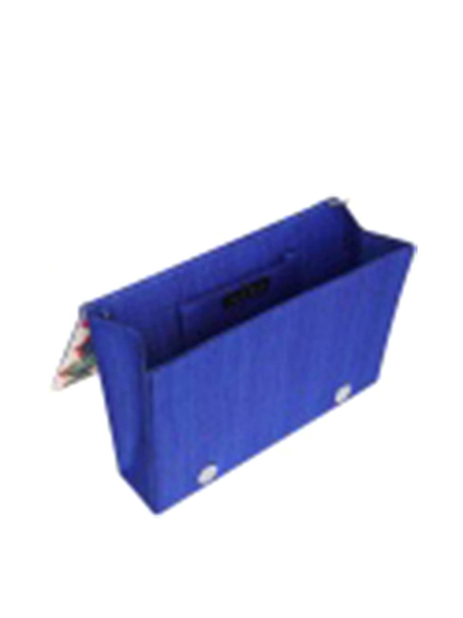 Tarini Nirula Beige & Blue Silk Clutch