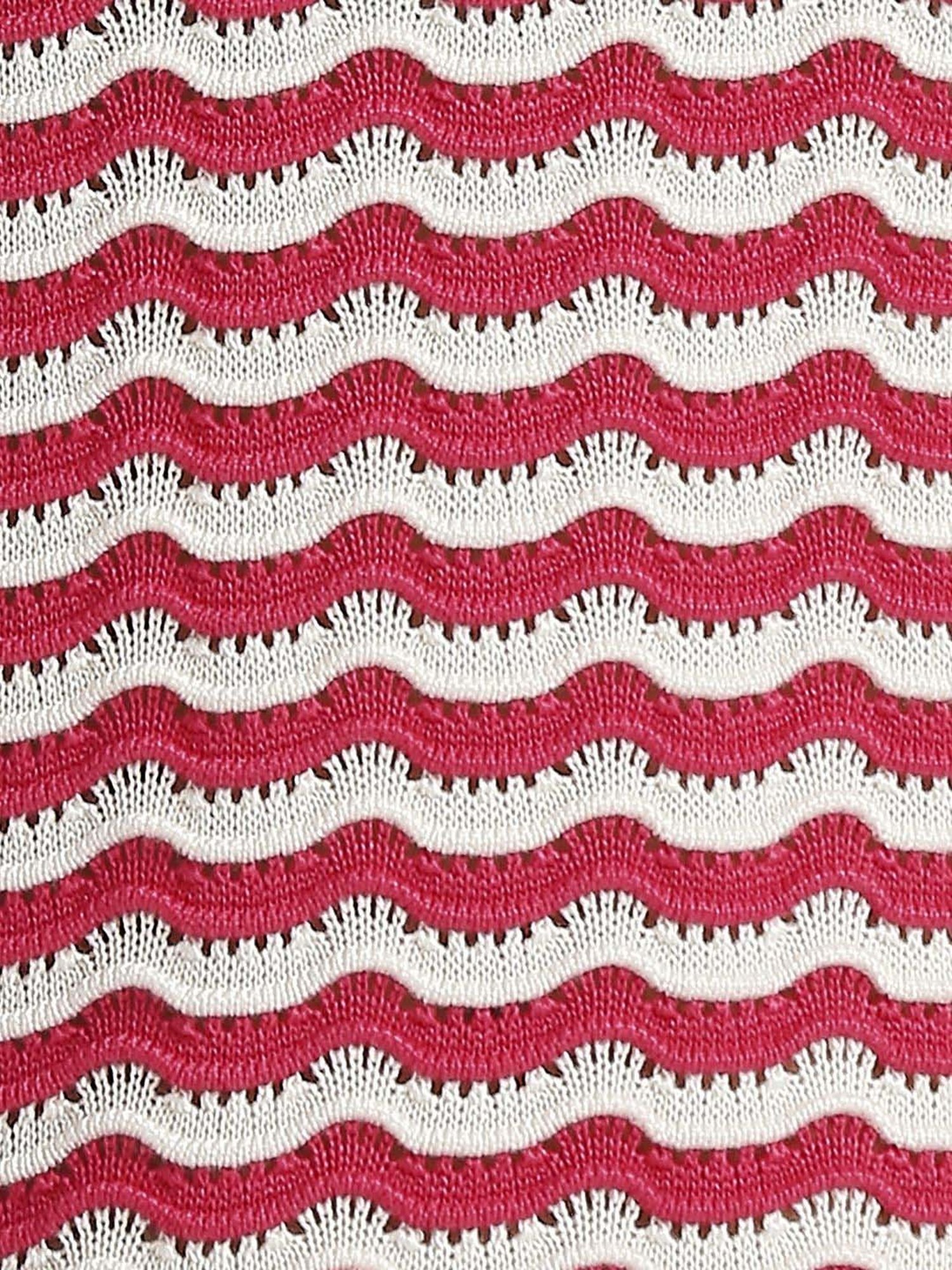 Pepe Jeans Pink Self Pattern Top