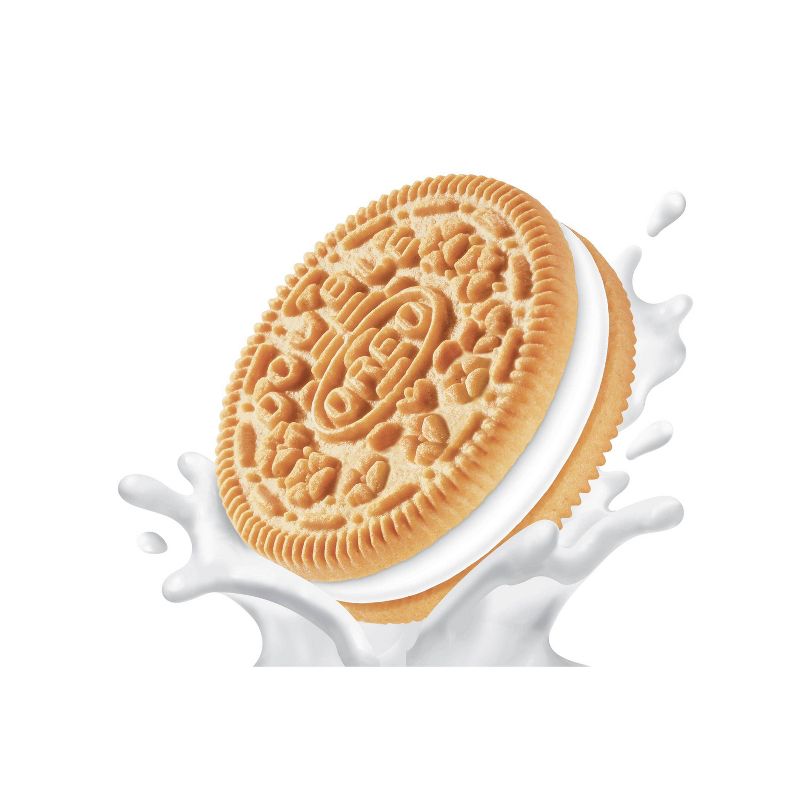 Oreo Golden Double Stuff Sandwich Cookies Family Size - 20oz