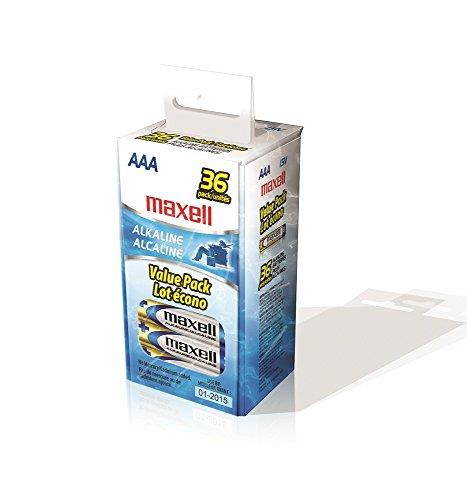 maxell MXLAAA36BOXM Maxell LR03 AAA Cell 36 Pack Box Battery 723815