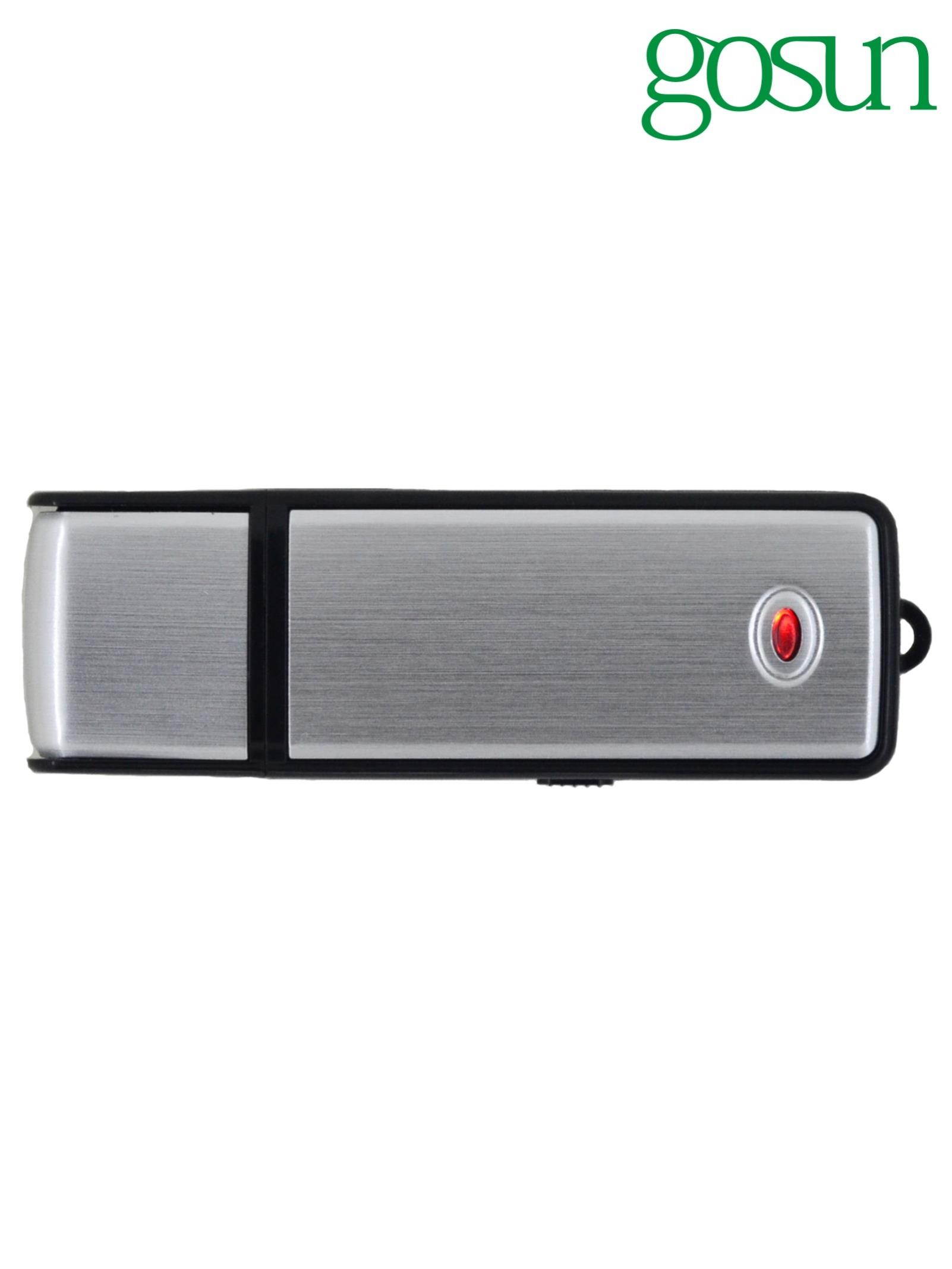 New Mini 8GB USB SPY Pen Digital Audio Voice Recorder 70 Hours recording Silver 15 Hours Battery Life 192KBPS Record bitrate WAV