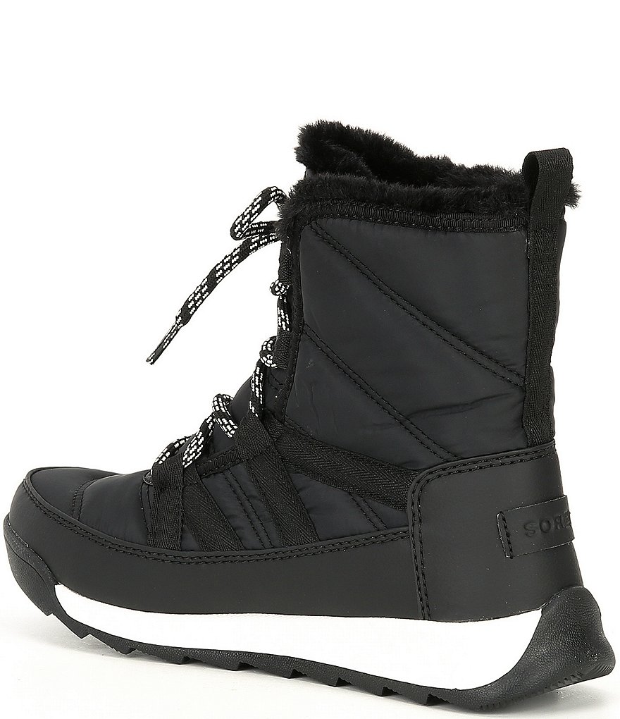Sorel Whitney II Short Lace Nylon Waterproof Winter Booties