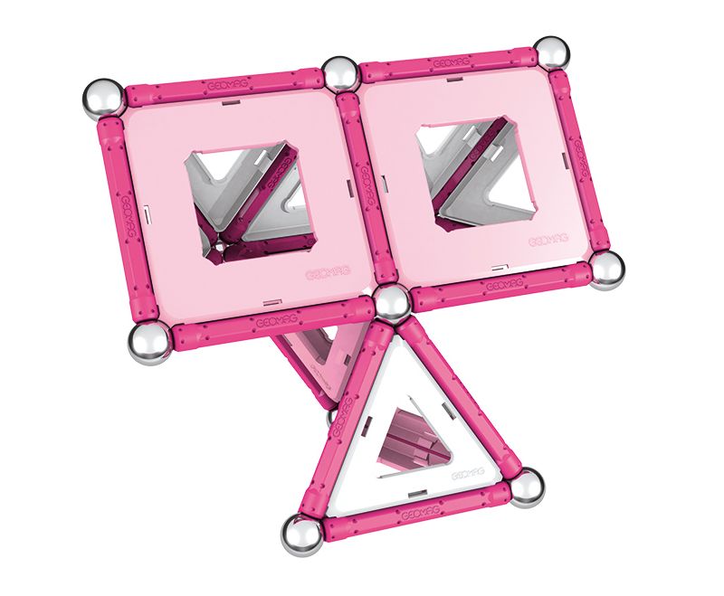 Geomag Pink Panels - 104pc Magnetic Construction Set