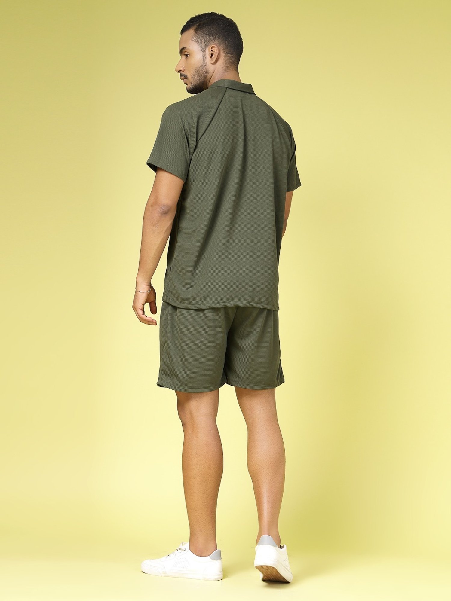 Rigo Army Green Loose Fit Co-Ord Set