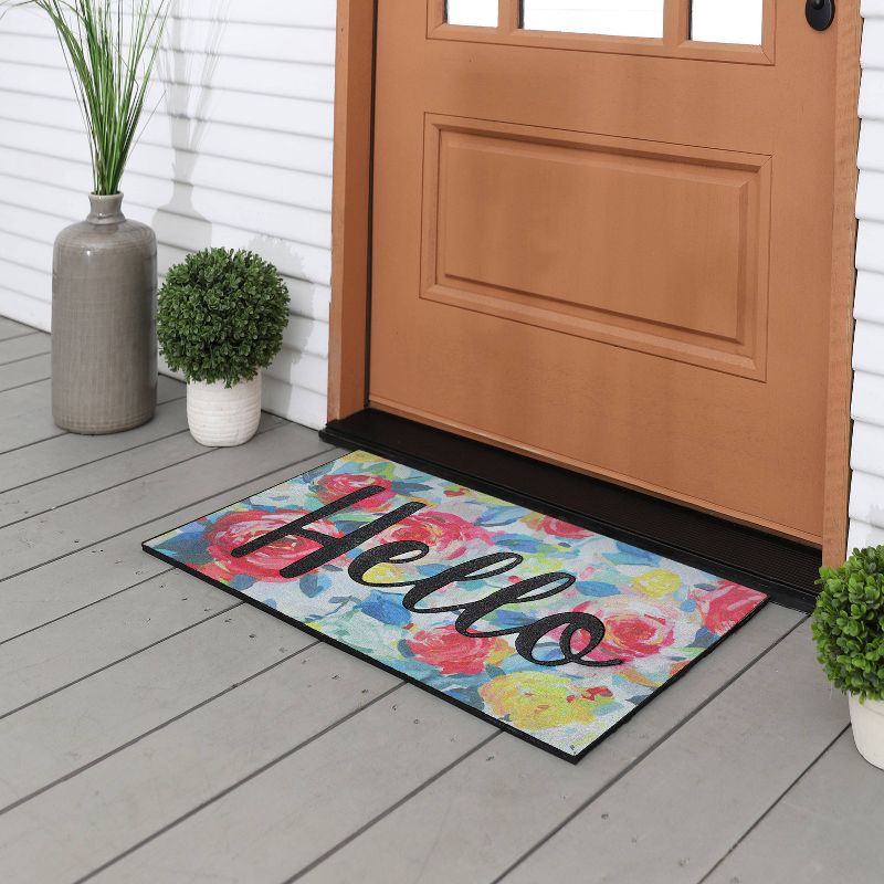 1'6"x2'6" Doorscapes Mat Impressionist Hello - Mohawk